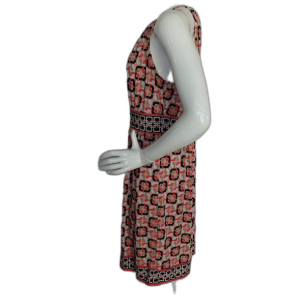 NY & CO Dress, XL, Summer, Multicolor Abstract Chain print, Sleeveless - Picture 7 of 12